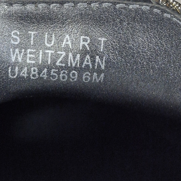 Stuart Weitzman Gold Loafers, US 6M - Picture 6 of 6